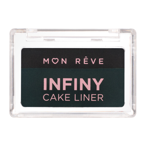 Mon Reve- Infiny Cake Liner- 02 Deep Jungle & Black