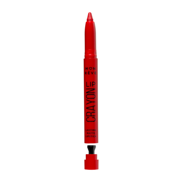 Mon Reve- Lip Crayon- 12 True Red