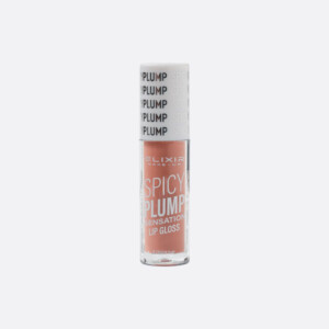 Gloss χειλιών Spicy Plump από Elixir, ενυδατικό και δροσερό.