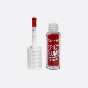 Κόκκινο lip gloss με πιπέτα, ιδανικό για εντυπωσιακό look.
